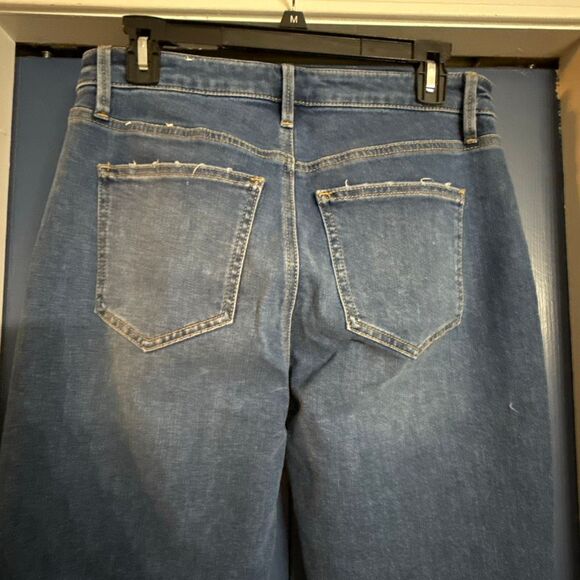 Ann Taylor The Taper Mid Rise Jeans Size 6 - Picture 5 of 6